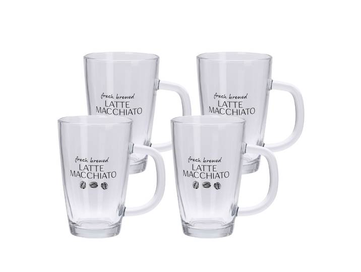 Latte Macchiato Set 4-teilig