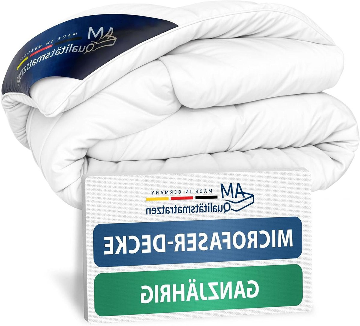 Wit Microvezel All-Season Dekbed voor volwassenen 200x200 cm