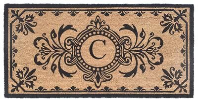 Lush Decor Dwell Vine Outdoor Mat Black