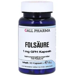 Folsäure 1 mg GPH Kapseln 30 St