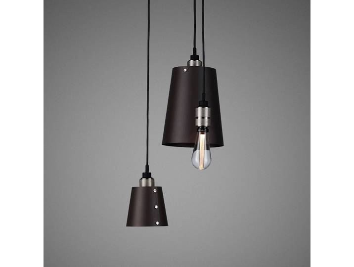 Buster + Punch Hängelampe Hooked 3.0 mix, dimmbar, schwarz, für Wohn- / Esszimmer, Metall, Modern, Pendelleuchte