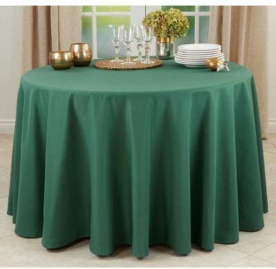Saro Lifestyle Everyday Design Solid Color Tablecloth