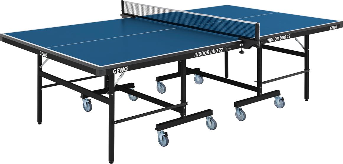 GEWO Tischtennistisch Indoor / Duo 22 / Tischtennisplatte