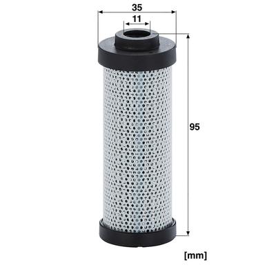MANN-FILTER Filter, Arbeitshydraulik hd453 für Volvo