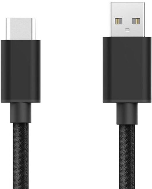 CABO TELEMÓVEL TECH FUZZION TYPE-C BLK