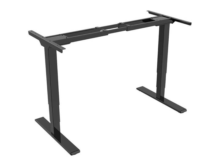 Tischgestell Contini Höhe: 645-1300 mm Schwarz - Tischgestell