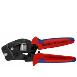 Knipex Crimpzange selbsteinstellend für Aderendhülsen mit Fronteinführung 975309