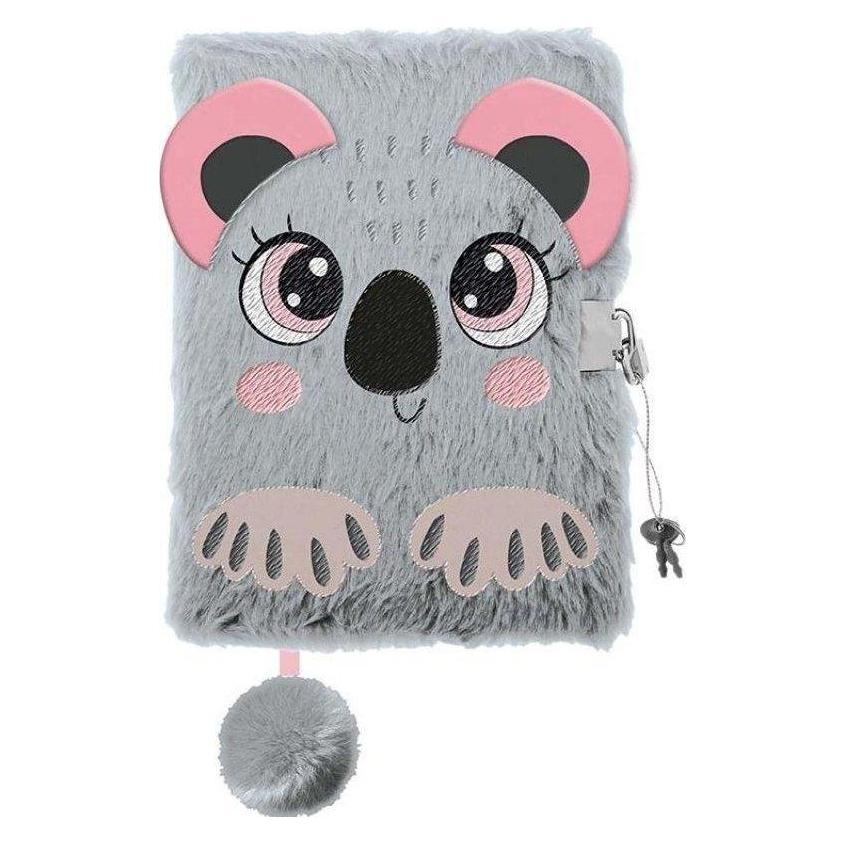 Majewski Tagebuch mit Vorhängeschloss A5/96K 3D Sweet Koala (A5, Liniert) (5903235650871)