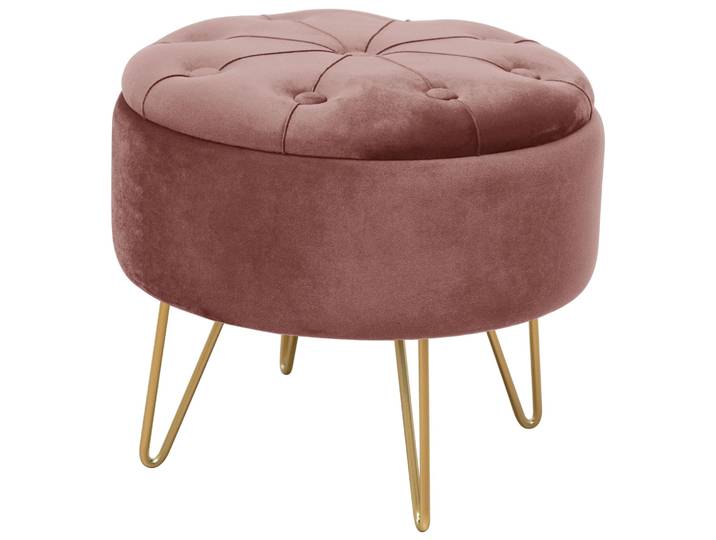 Sitzhocker – CARO – Rosa