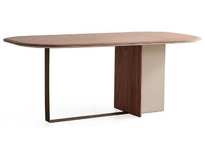 JVmoebel Esstisch Brauner Holz Tisch für die Familie im modernen Design