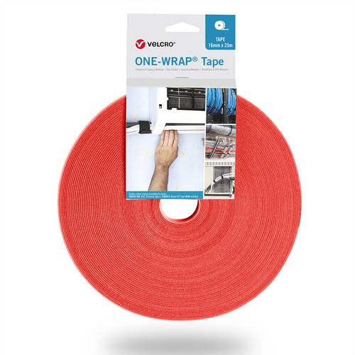 VELCRO One Wrap Band 50mm breit, orange, 25m