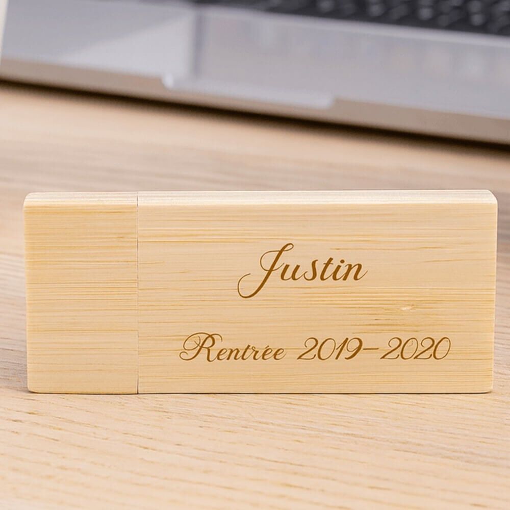 Ocadeau Clé USB en bois 32 Go