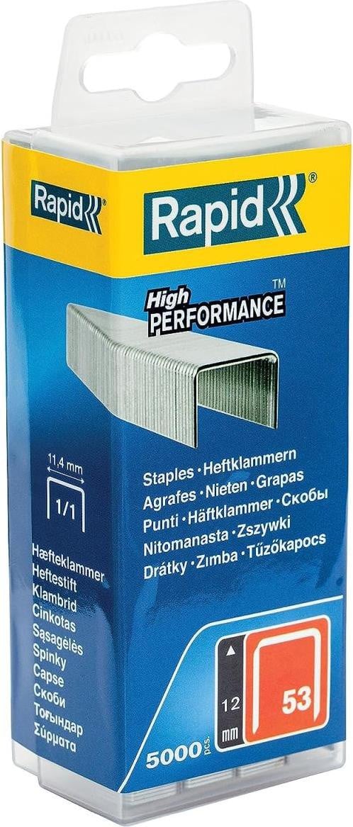 Rapid 5000 nietjes nr. 53, 12mm