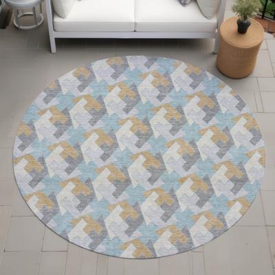 Addison Rugs Machine Washable Indoor/ Outdoor Modern Becker Chantille Rug