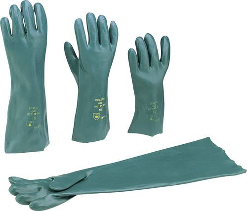 Ekastu 381 635 Polyvinylchlorid Chemiekalienhandschuh Größe (Handschuhe): 10, XL EN 374-1:2017-03/Typ A, EN 374-5:2017-03, EN