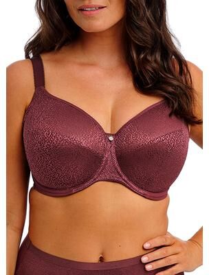 Plus Size Women's Demure Underwire Unlined Bra by Fantasie Lingerie in Fig (Size 34 DD)