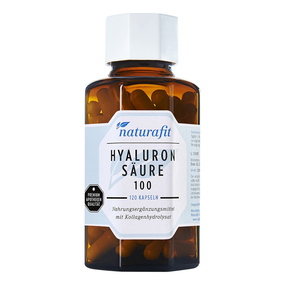 NaturaFit GmbH Naturafit Hyaluronsäure 100 Kollagenhydrolysat 350 13704731