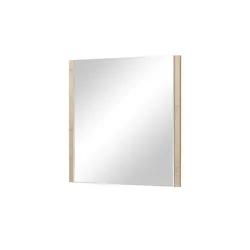 Spiegel   ¦ grau ¦ Glas,Aluminium,Holzwerkstoff ¦ Maße (cm): B: 80 H: 79 T: 2.0