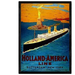 POSTER Holland Vintage A4 Rahmenlos