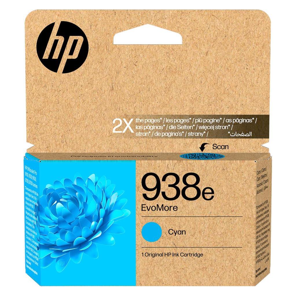 HP 938e, EvoMore Original, Ink Cartridge (4S6X9PE#LS2)