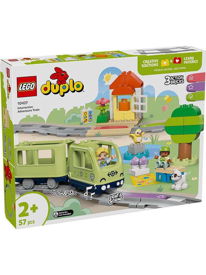 LEGO® DUPLO® Town Interaktive Abenteuer-Eisenbahn - ab 2 Jahren - onesize
