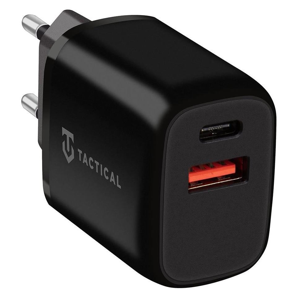 Source Basisstecker Dual 20W Schwarz (20 W, 2 Ports) (57983107234)