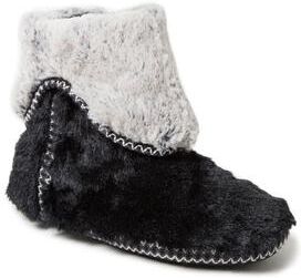 Women's Beth Slippers by Dearfoams in Black (Size L M)