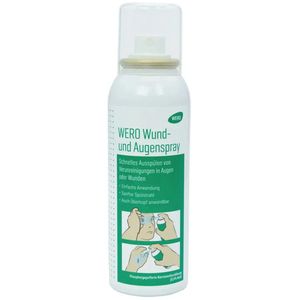 Wero Wundspray Wund- und Augenspray, Kinder & Erwachsene 100ml, zur Wundreinigung, ohne Alkohol, für akute & chronische Wunden