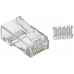 StarTech Solid Wire Cat 6 Modular Plug (Netzwerkkabel Stecker), Zubehör Netzwerk
