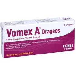 Vomex A Dragees