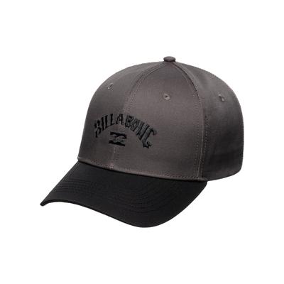 Snapback Cap BILLABONG "Arch", Herren, grau (char), Kunstfaser, Caps
