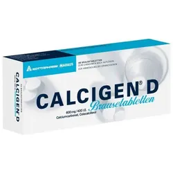 CALCIGEN D 600 mg/400 I.E. Brausetabletten 40 St
