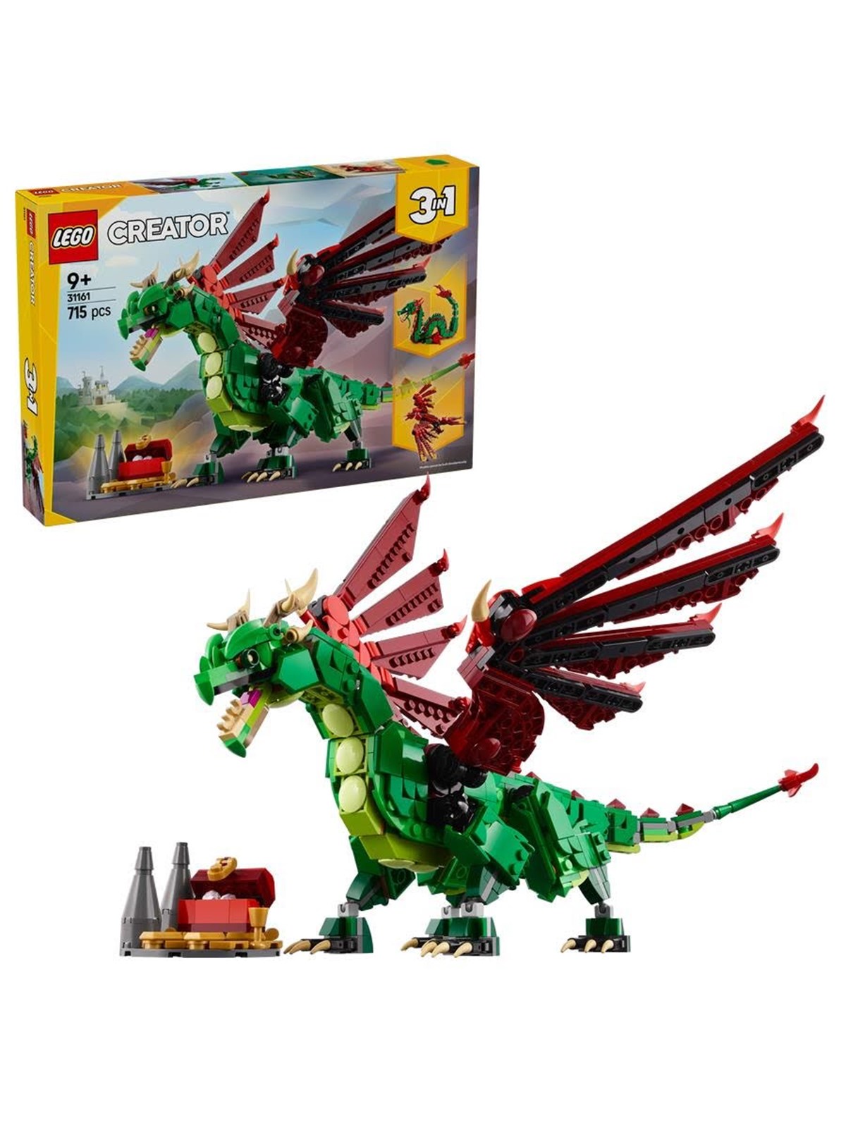 LEGO Creator 31161 Grüner Drache