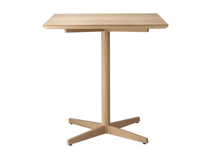 Gärsnäs Table colonne Tak 70x70 cm Monocoat natural
