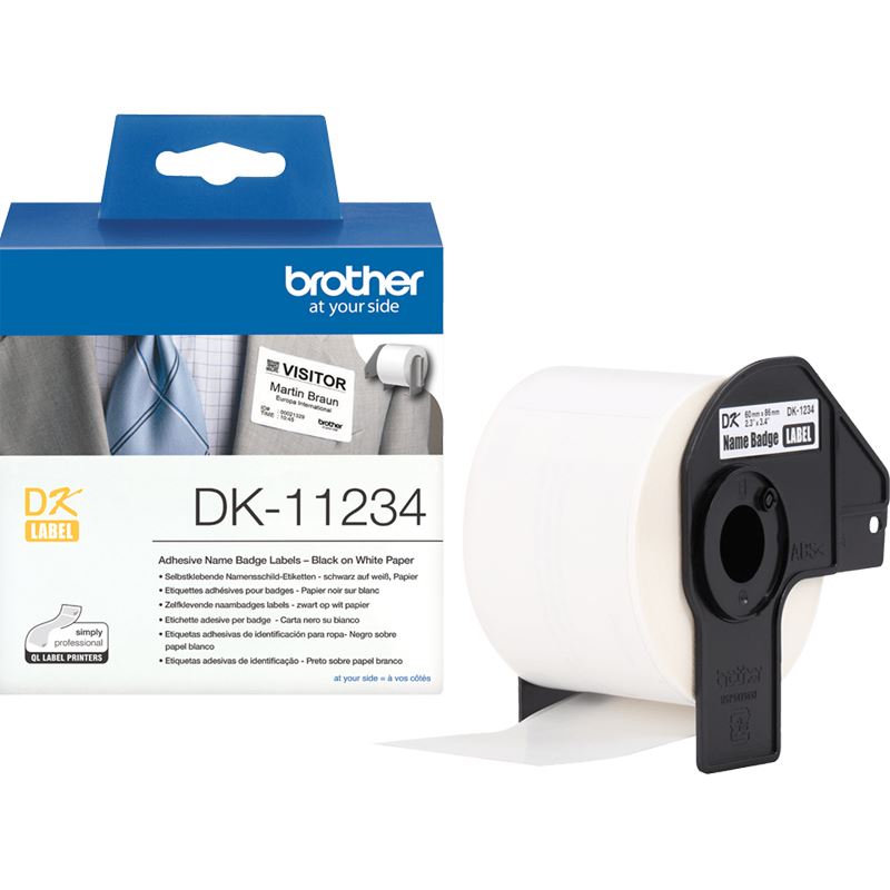 Brother DK-11234 Badge Label