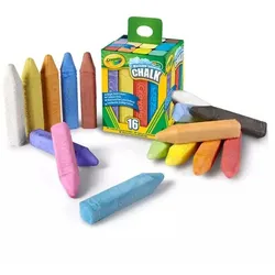 Crayola: Straßenkreide-Set mit 16 Stück.