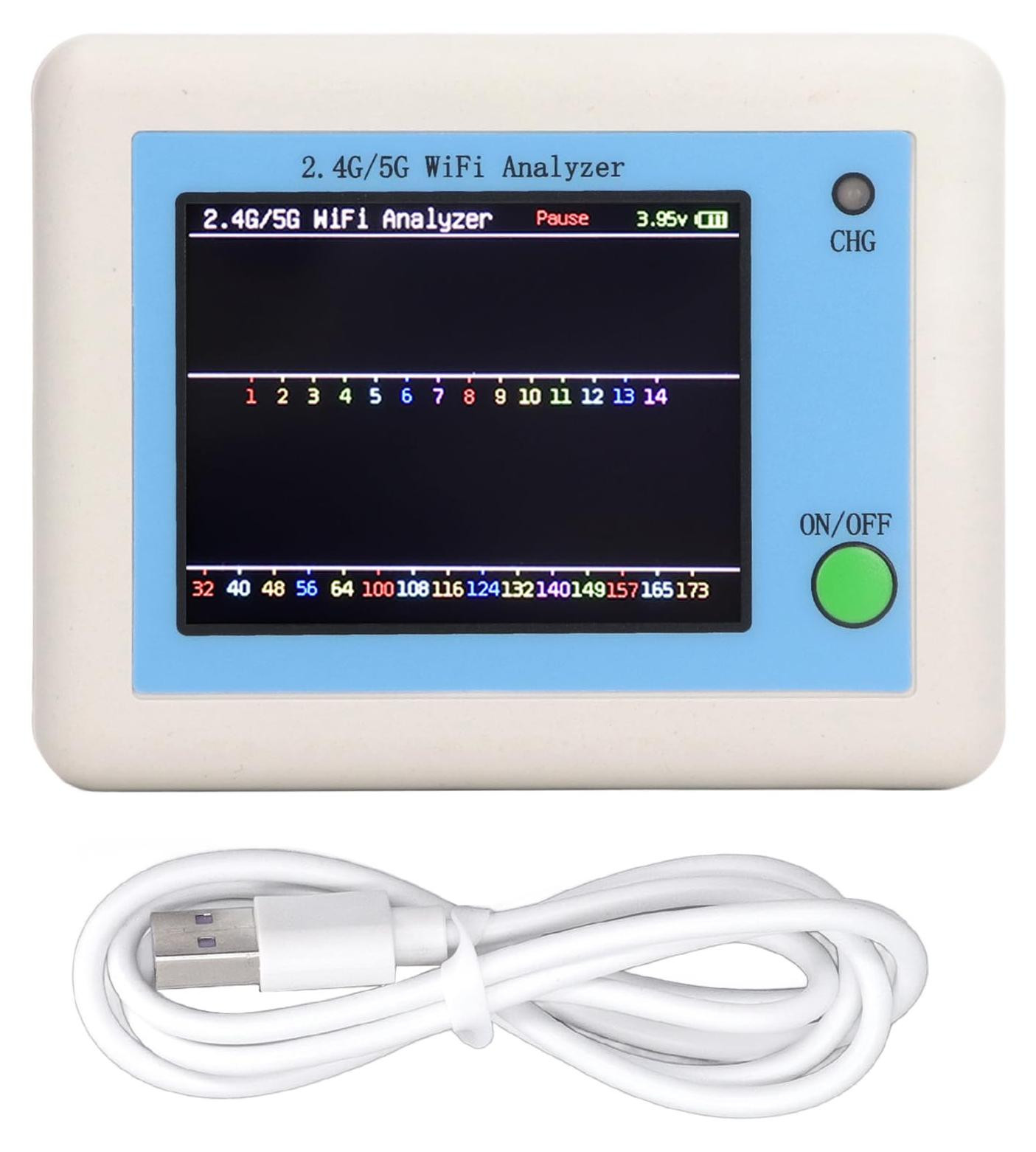 Wifi Analyzer Wi-Fi Spectrum Analyzer 2.4G & 5G Wifi Scanner