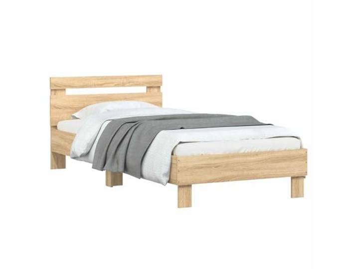 vidaXL Bettrahmen Sonoma-Eiche Holzwerkstoff