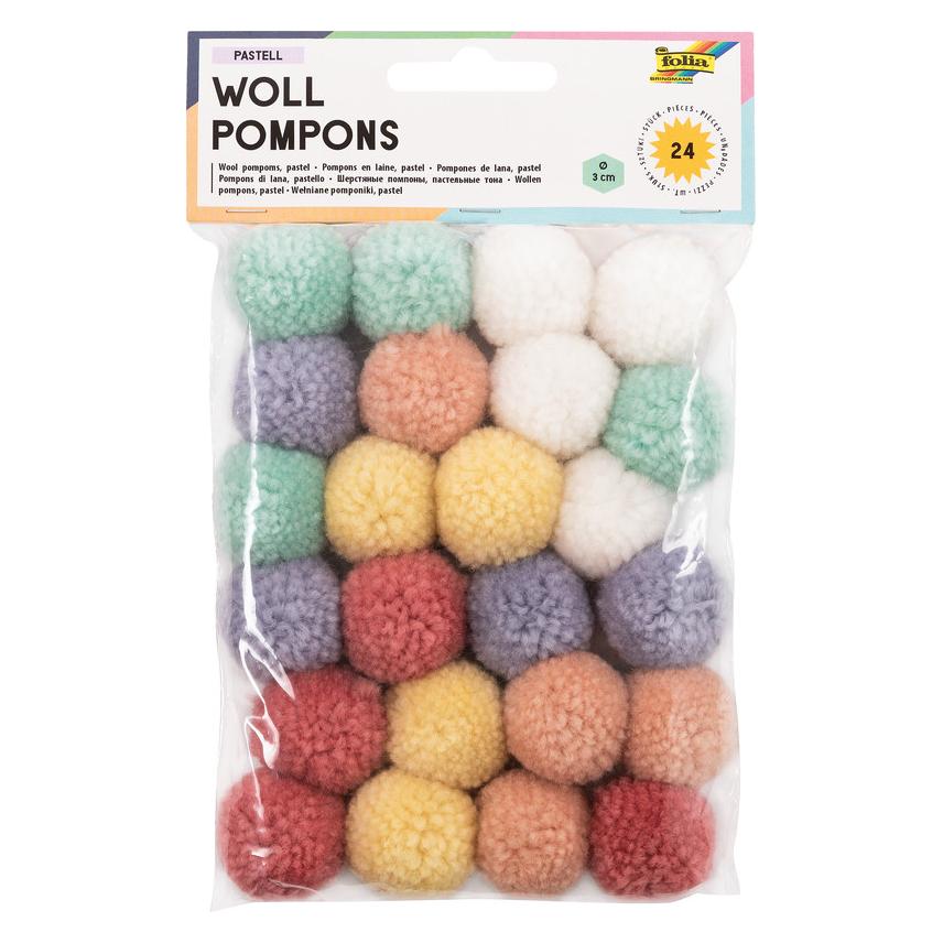 Folia Woll-Pompons (50242)