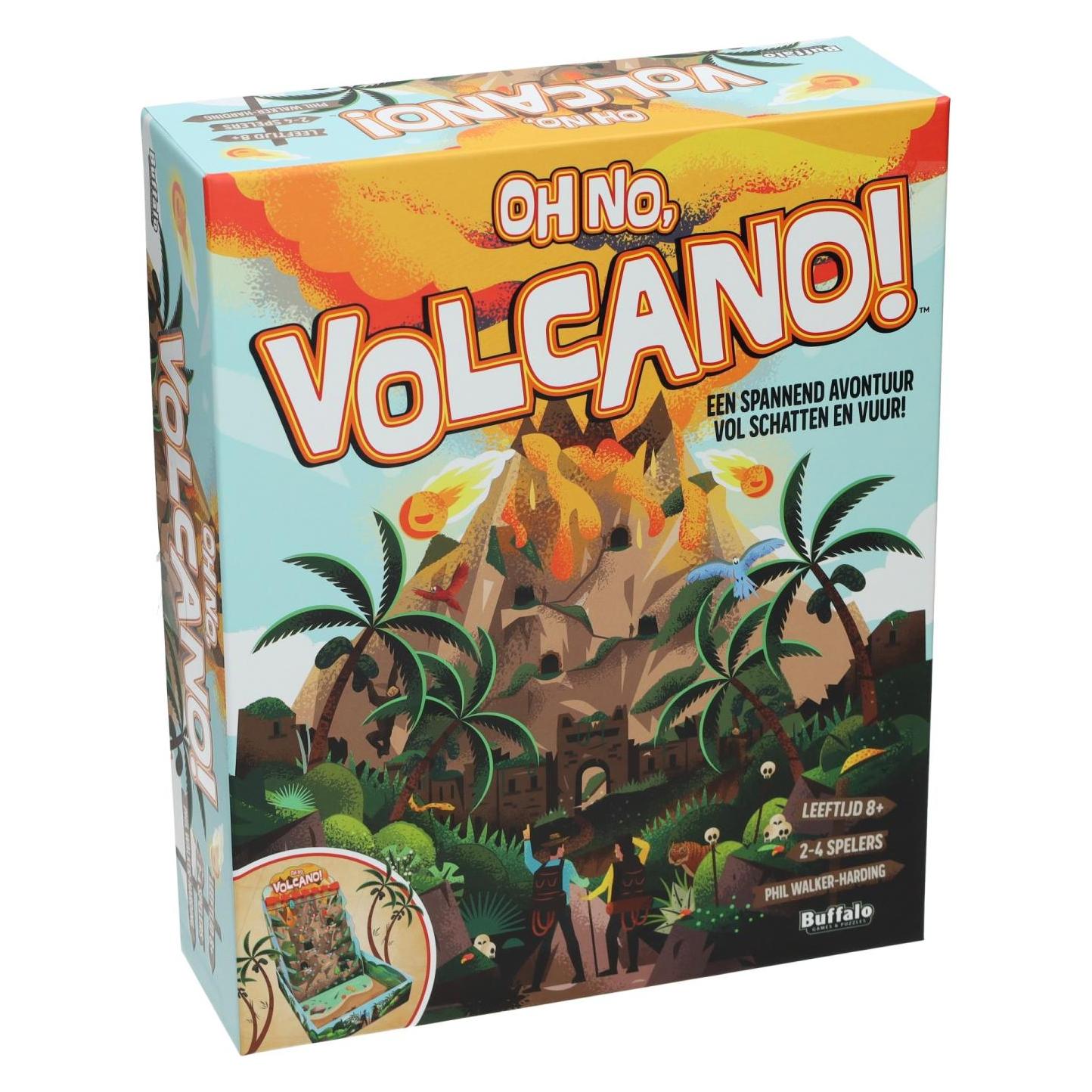 Asmodée Oh No Volcano Kartenspiel - 2-4 Spieler (Deutsch, 2 - 4 Spieler) (69049536)