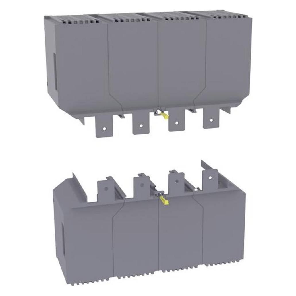 Hager HYW024H A-Verl. gespreizt x630/P630 4P Klemmenabdeckung (HYW024H)