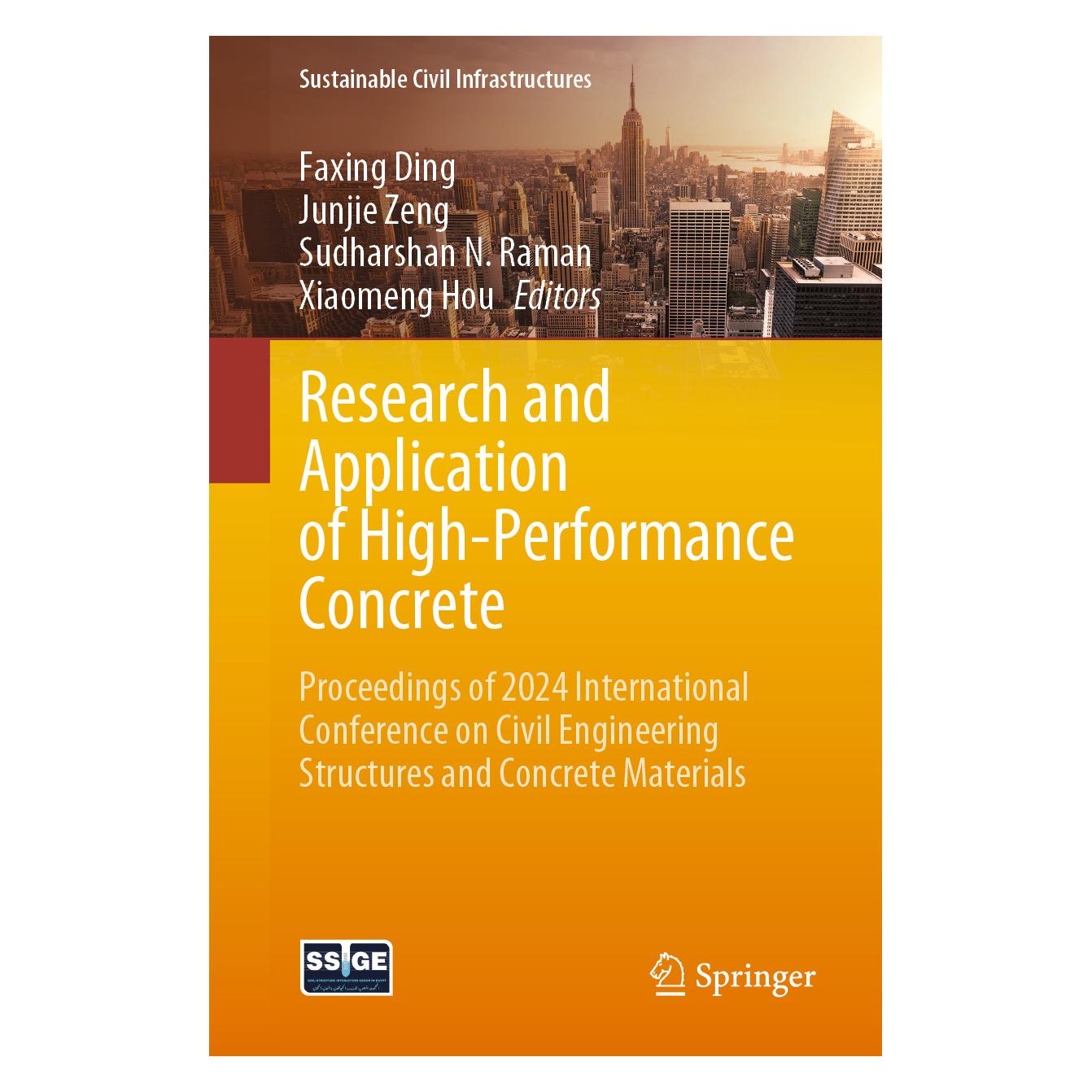 Springer Research and Application of High-Performance Concrete (Englisch, Softcover, Faxing Ding, Junjie Zeng, N Raman, Sudharshan, Sudharshan N. Raman, Xiaomeng Hou) (53430271)