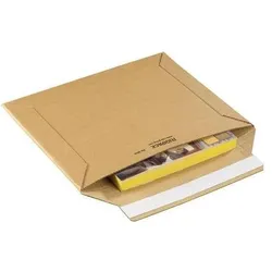 Raja, Versandtasche + Luftpolstertasche, Briefumschläge PCMA25C Braun (100 Stk.)