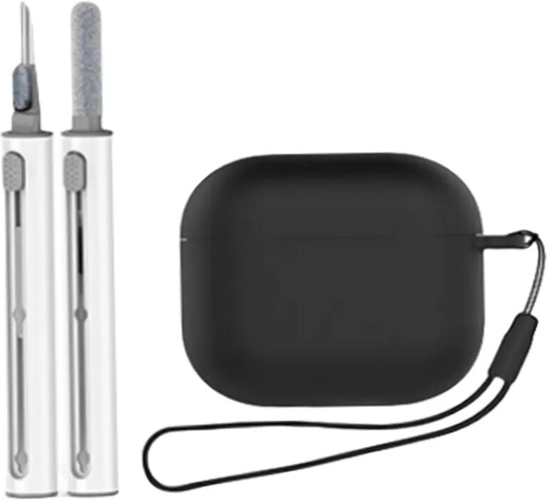 INF Silikon-Schutzhülle für Apple AirPods 4 Schwarz