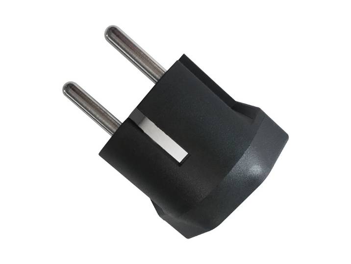 Max Hauri Fixadapter Schuko/Typ13 3-polig schwarz