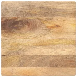 vidaXL Tischplatte 40x40x3,8 cm Quadratisch Massivholz Mango