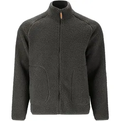 NORTH BEND Pioner Teddyfleece-Jacke Herren 1071 - black ink XL