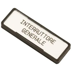 Brady, Etiketten, 17X30 adhesive plate holder