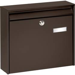 Burg Wächter POTSDAM 877 BR Briefkasten Stahlblech Braun