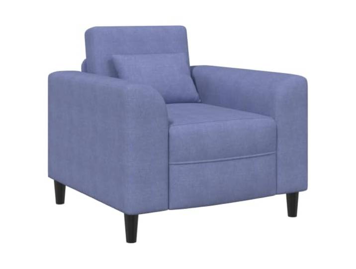 Makastle Sessel Jeans blau Stoff